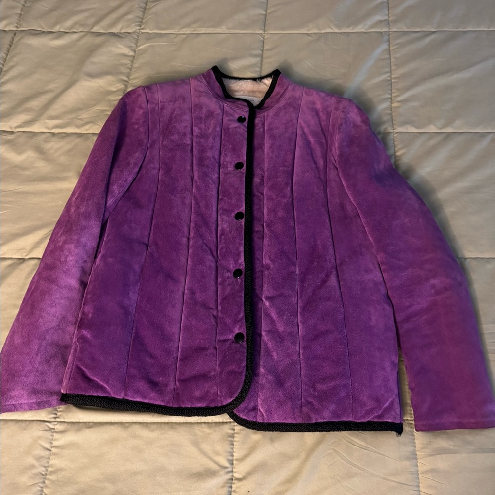 Vintage A&F Originals suede jacket